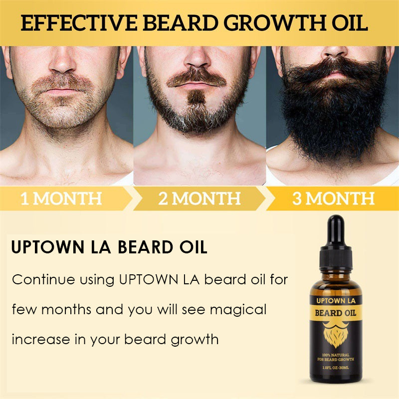 UPTOWN LA Beard Growth Oil for Men 30 ML