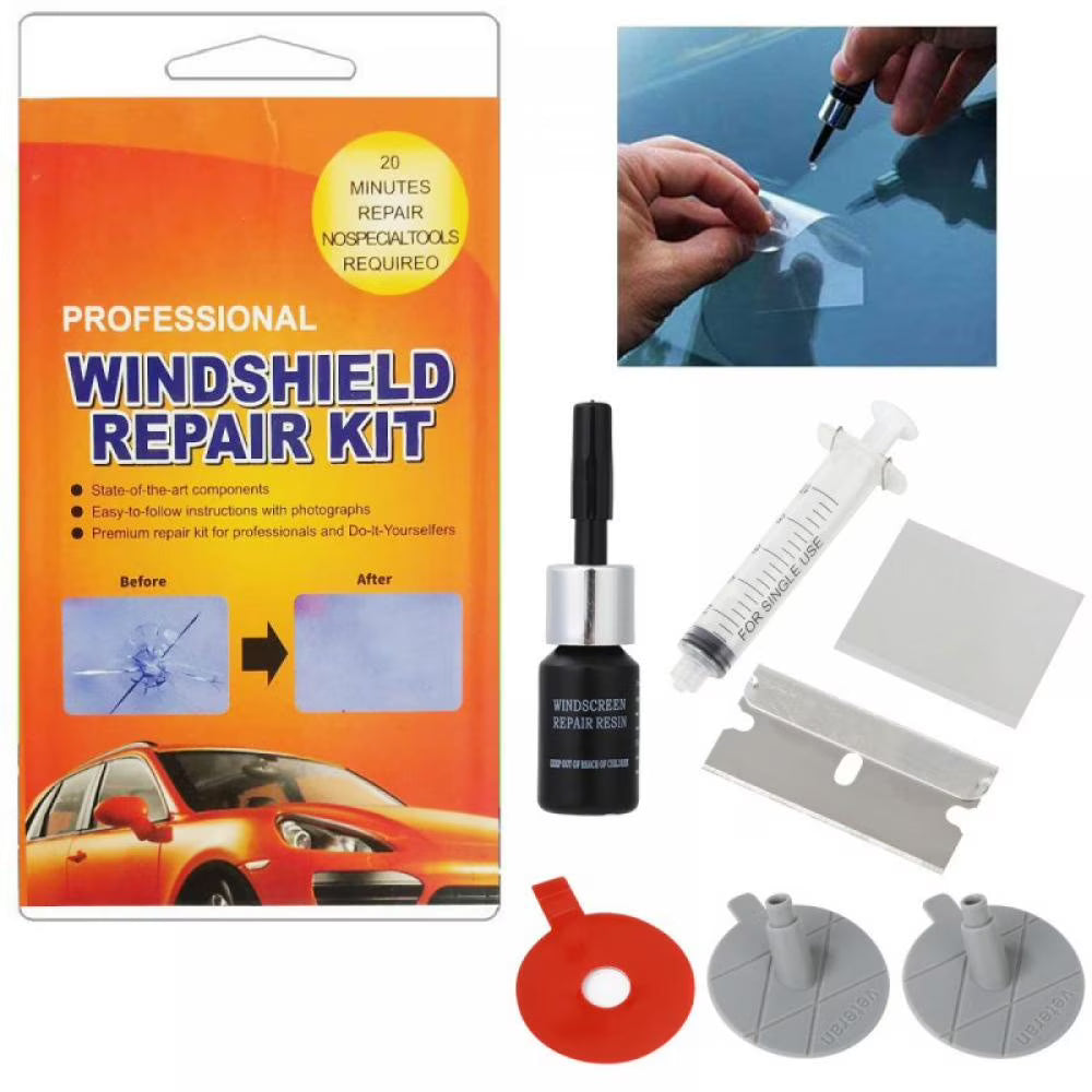 Car windshield repair kit / Glass repair kit